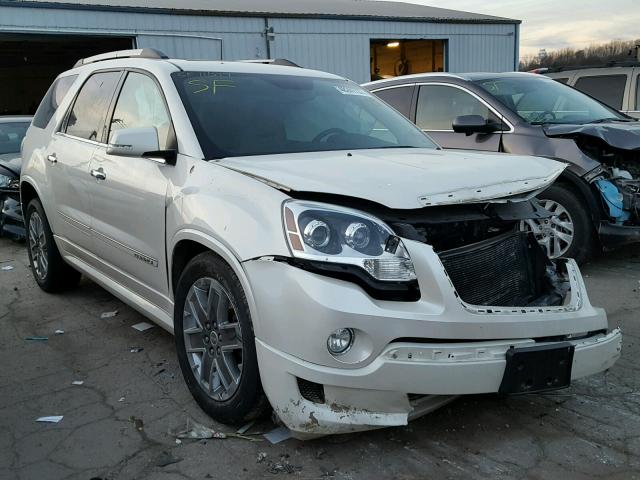 1GKKVTED0BJ297747 - 2011 GMC ACADIA DEN WHITE photo 1