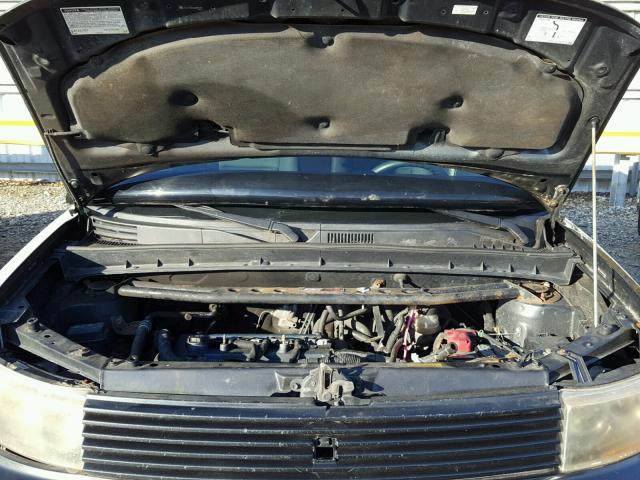 JTLKT334364089259 - 2006 TOYOTA SCION XB BLACK photo 7