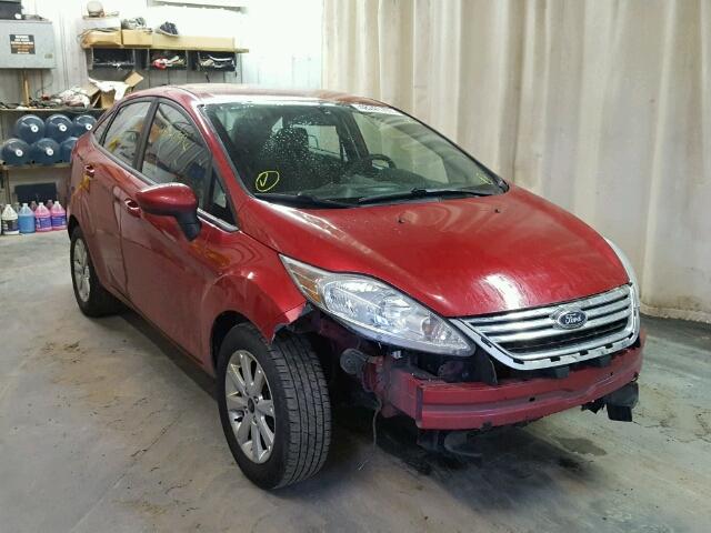 3FADP4BJ1BM142891 - 2011 FORD FIESTA SE RED photo 1