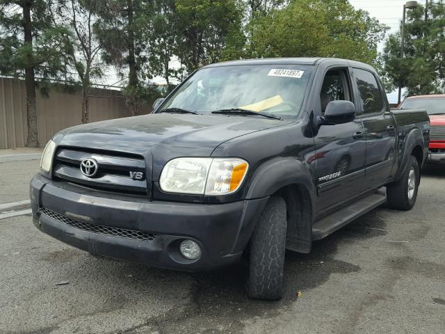 5TBET38105S478816 - 2005 TOYOTA TUNDRA DOU BLACK photo 2