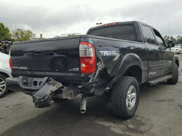 5TBET38105S478816 - 2005 TOYOTA TUNDRA DOU BLACK photo 4