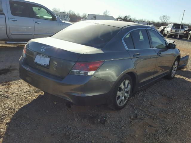 JHMCP26778C038360 - 2008 HONDA ACCORD EX GRAY photo 4