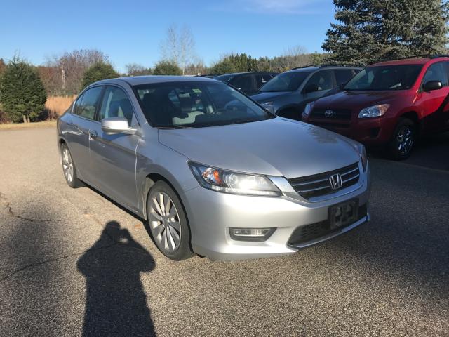 1HGCR2F8XDA253212 - 2013 HONDA ACCORD EXL SILVER photo 1