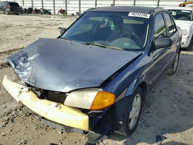 JM1BJ2216Y0242410 - 2000 MAZDA PROTEGE ES 蓝色 照片 2
