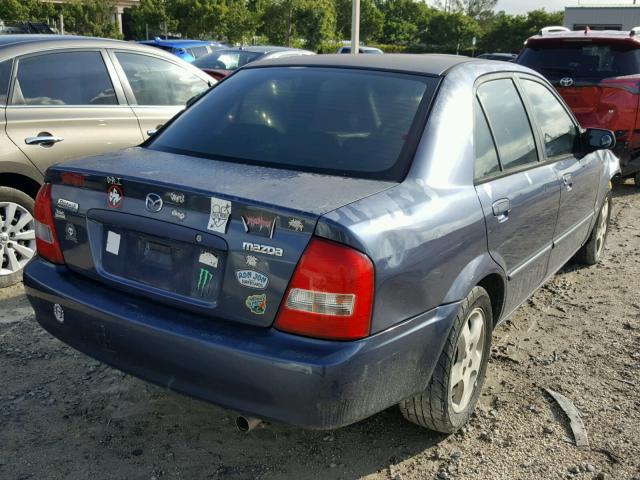 JM1BJ2216Y0242410 - 2000 MAZDA PROTEGE ES 蓝色 照片 4