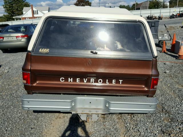 CCL4471131122 - 1977 CHEVROLET C10 BROWN photo 6