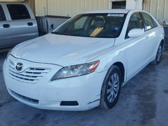 4T1BE46K89U871370 - 2009 TOYOTA CAMRY BASE WHITE photo 2