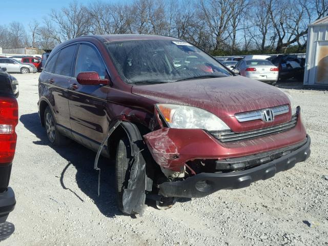 5J6RE48748L036358 - 2008 HONDA CR-V EXL RED photo 1