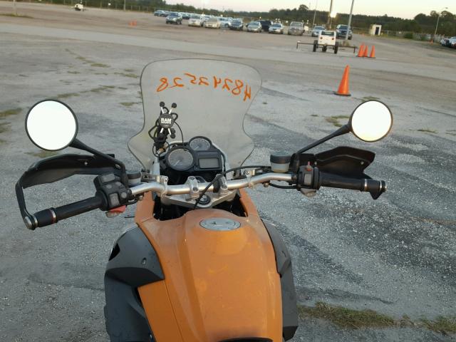 WB103130X9ZU46221 - 2009 BMW R1200 GS YELLOW photo 5