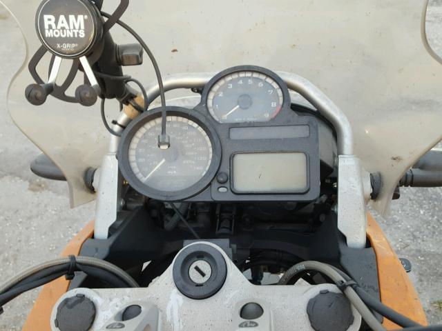 WB103130X9ZU46221 - 2009 BMW R1200 GS YELLOW photo 8