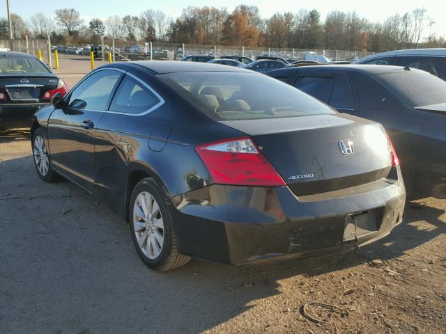 1HGCS12308A017361 - 2008 HONDA ACCORD LX- BLACK photo 3