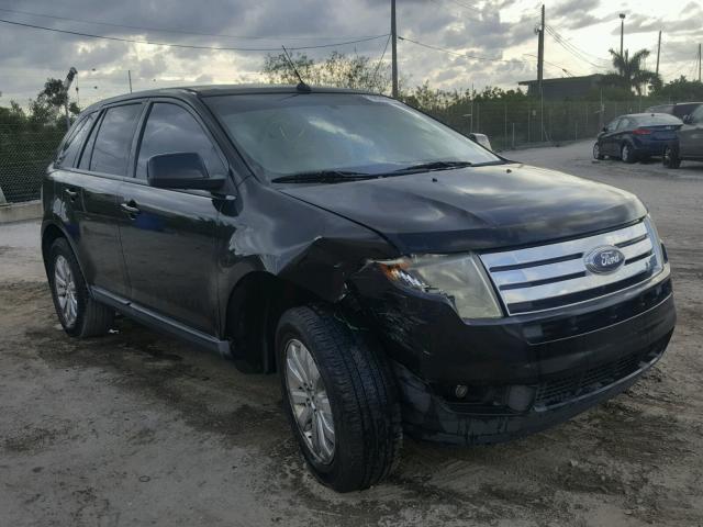 2FMDK39C07BB69112 - 2007 FORD EDGE SEL P BLACK photo 1