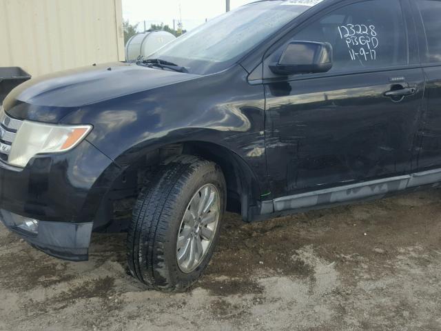 2FMDK39C07BB69112 - 2007 FORD EDGE SEL P BLACK photo 9