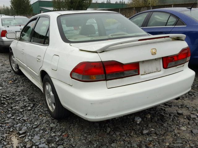 1HGCG16501A038679 - 2001 HONDA ACCORD EX WHITE photo 3