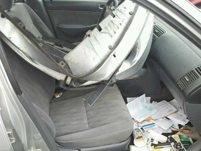 JHMES26714S000971 - 2004 HONDA CIVIC EX SILVER photo 5