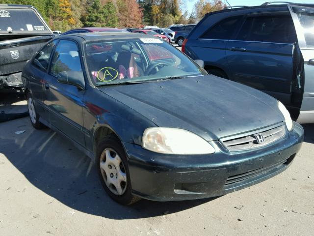 1HGEJ8241YL087078 - 2000 HONDA CIVIC EX მწვანე ფოტო 1