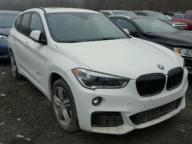 WBXHT3C34H5F72436 - 2017 BMW X1 XDRIVE2 WHITE photo 1