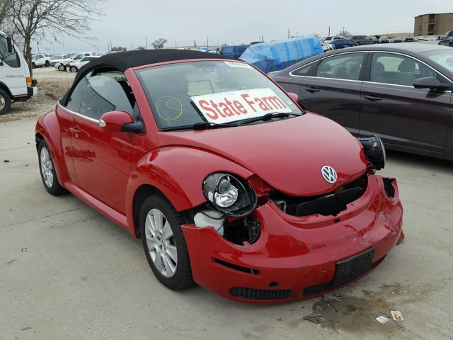 3VWRW3AL1AM009463 - 2010 VOLKSWAGEN NEW BEETLE RED photo 1