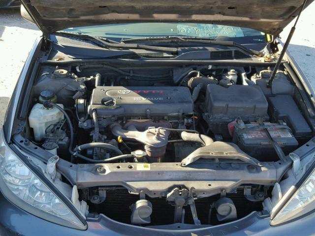 4T1BE32K35U502930 - 2005 TOYOTA CAMRY LE ნაცრისფერი ფოტო 7