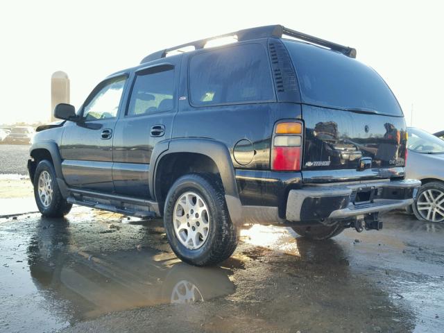 1GNEC13TX5R216862 - 2005 CHEVROLET TAHOE C150 BLACK photo 3