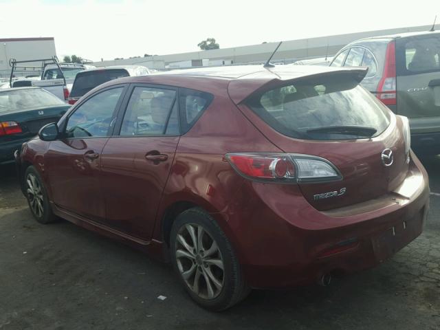 JM1BL1K68B1430590 - 2011 MAZDA 3 S RED photo 3