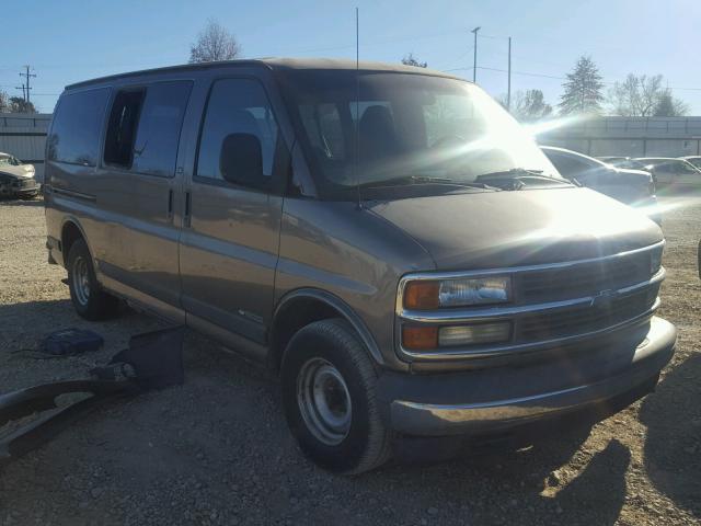 1GNFG15R711221391 - 2001 CHEVROLET EXPRESS G1 TAN photo 1