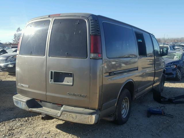 1GNFG15R711221391 - 2001 CHEVROLET EXPRESS G1 TAN photo 4