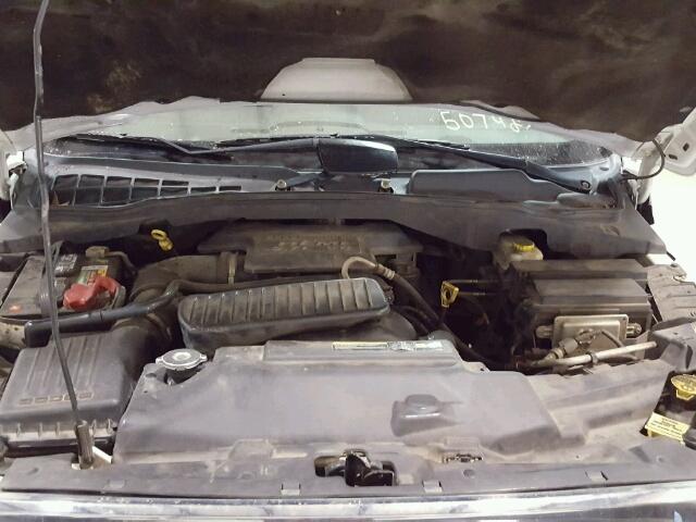 1D4HD48D65F507921 - 2005 DODGE DURANGO SL WHITE photo 7