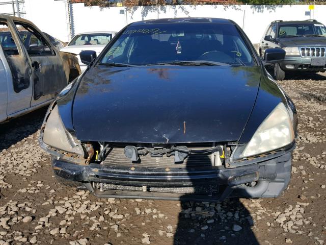 1HGCM722X4A015583 - 2004 HONDA ACCORD LX BLACK photo 9