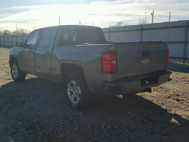 3GCUKREC3HG356596 - 2017 CHEVROLET SILVERADO GRAY photo 3