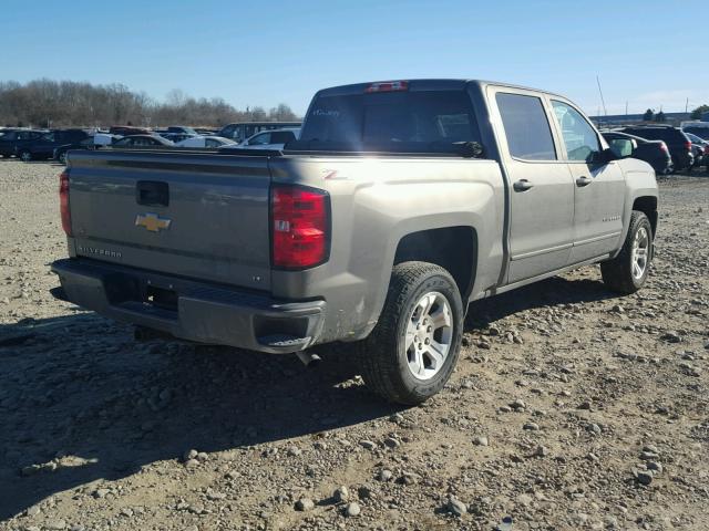 3GCUKREC3HG356596 - 2017 CHEVROLET SILVERADO GRAY photo 4