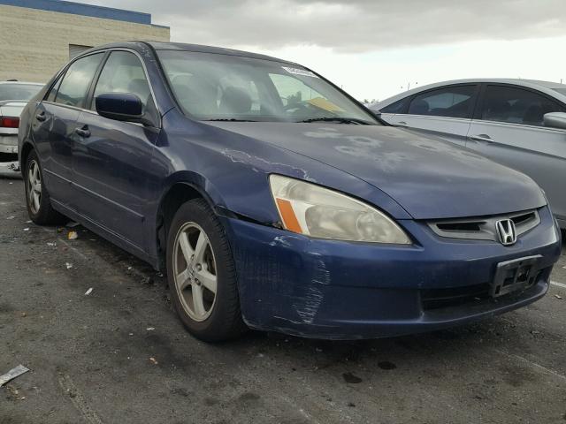 JHMCM55613C057885 - 2003 HONDA ACCORD EX BLUE photo 1