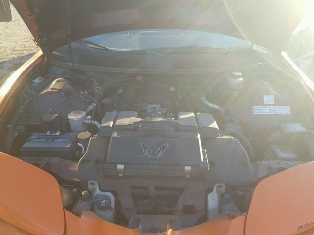 2G2FV22G522162908 - 2002 PONTIAC FIREBIRD F ORANGE photo 7