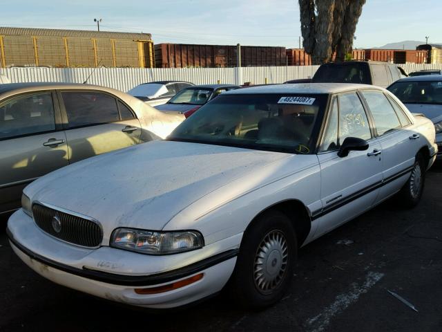 1G4HP52K9XH461800 - 1999 BUICK LESABRE CU WHITE photo 2