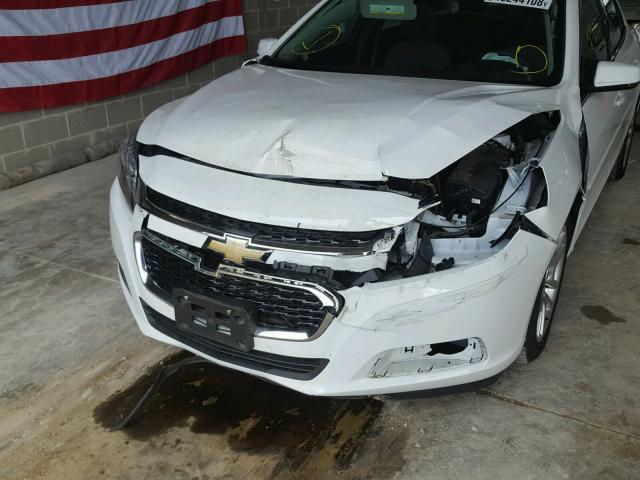 1G11C5SL6FU151757 - 2015 CHEVROLET MALIBU 1LT WHITE photo 9