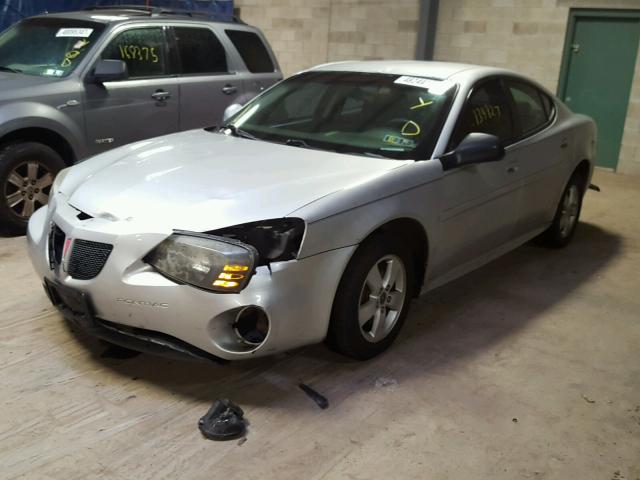 2G2WP522751339629 - 2005 PONTIAC GRAND PRIX Արծաթագույն լուսանկար 2