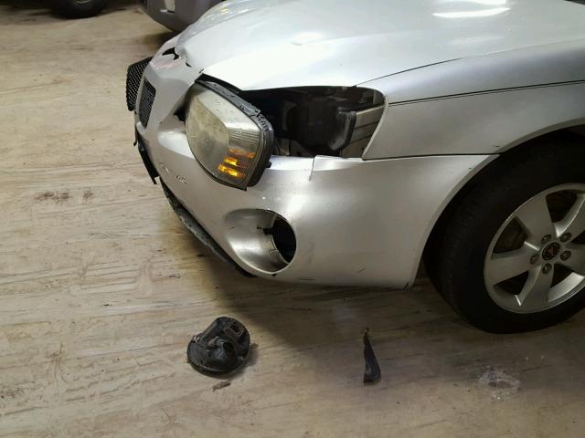 2G2WP522751339629 - 2005 PONTIAC GRAND PRIX Արծաթագույն լուսանկար 9