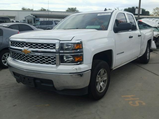 1GCRCREHXEZ148676 - 2014 CHEVROLET SILVERADO WHITE photo 2