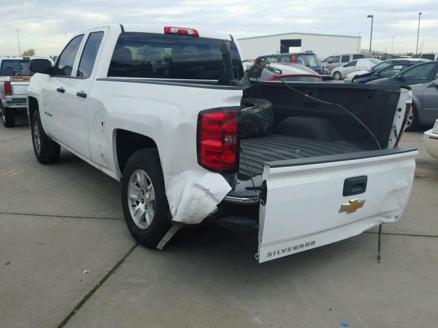 1GCRCREHXEZ148676 - 2014 CHEVROLET SILVERADO WHITE photo 3