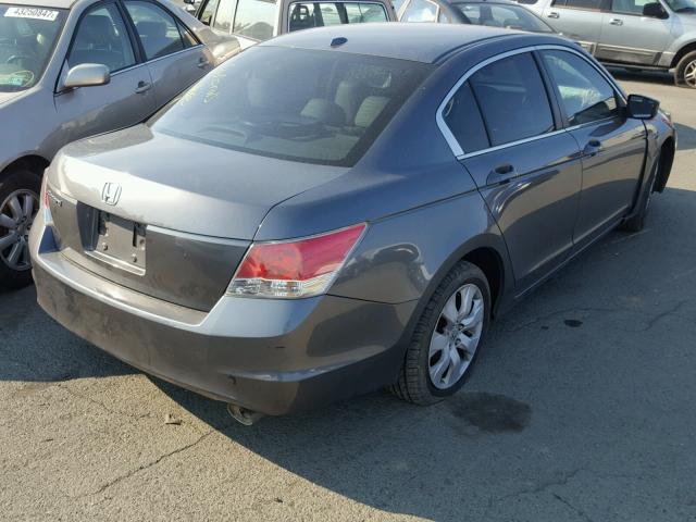 1HGCP2F81AA112420 - 2010 HONDA ACCORD EXL CHARCOAL photo 4