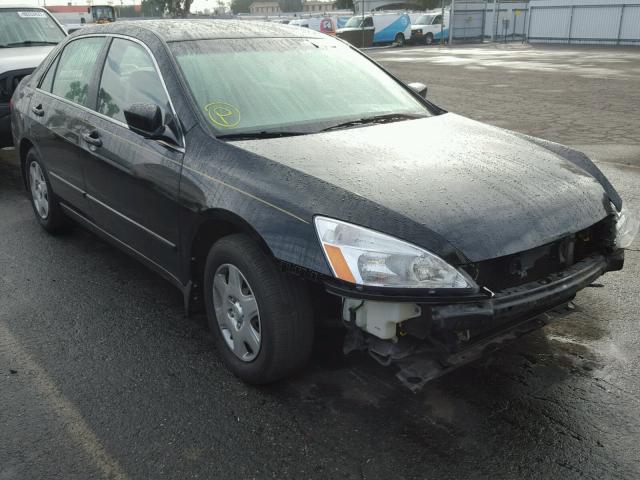 1HGCM56475A146973 - 2005 HONDA ACCORD LX BLACK photo 1