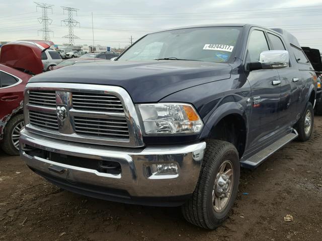 3C6UD5NLXCG231209 - 2012 DODGE RAM 2500 L BLUE photo 2