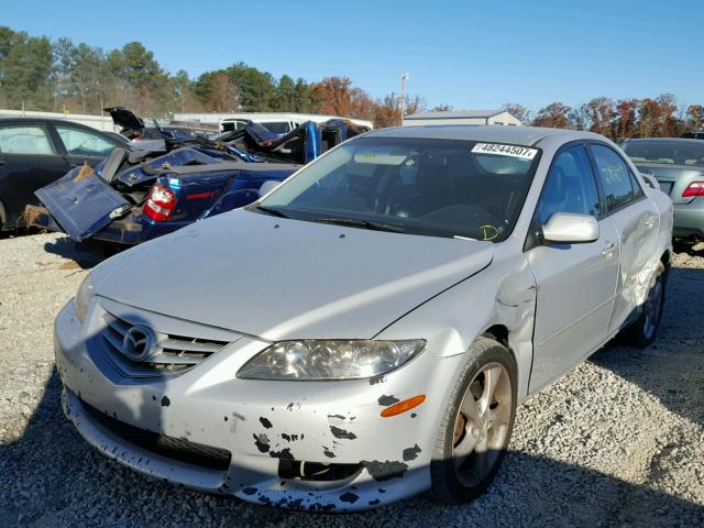 1YVHP80C455M13244 - 2005 MAZDA 6 I SILVER photo 2