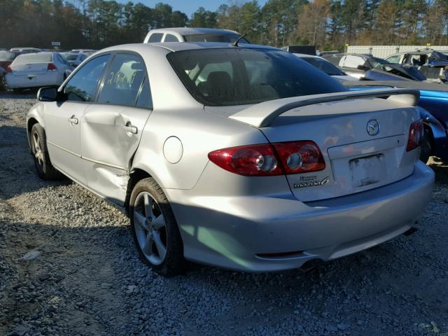 1YVHP80C455M13244 - 2005 MAZDA 6 I SILVER photo 3