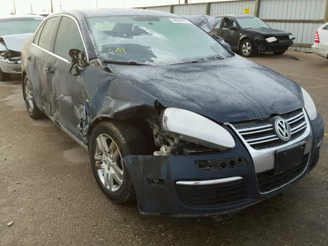 3VWCT81K96M852501 - 2006 VOLKSWAGEN JETTA TDI BLUE photo 1