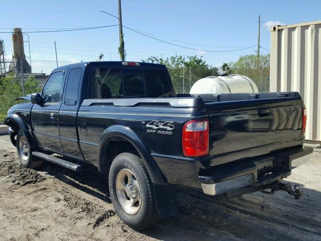 1FTZR15E21TA25618 - 2001 FORD RANGER SUP BLACK photo 3