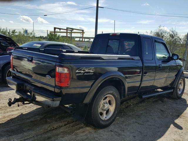 1FTZR15E21TA25618 - 2001 FORD RANGER SUP BLACK photo 4