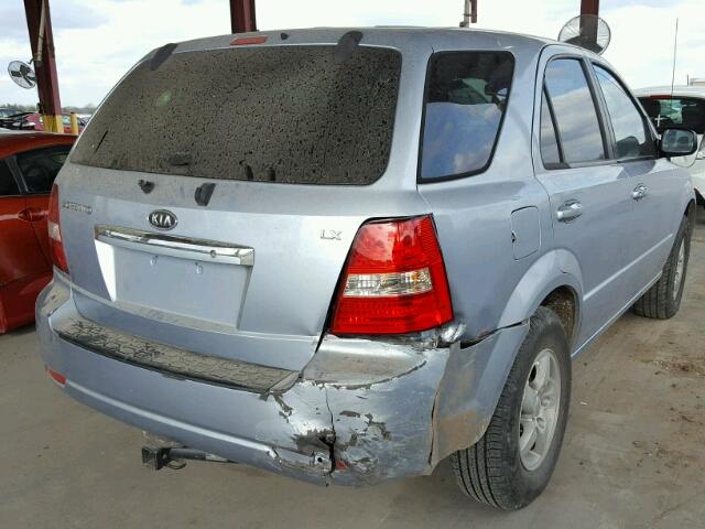 KNDJD736075714841 - 2007 KIA SORENTO EX BLUE photo 9