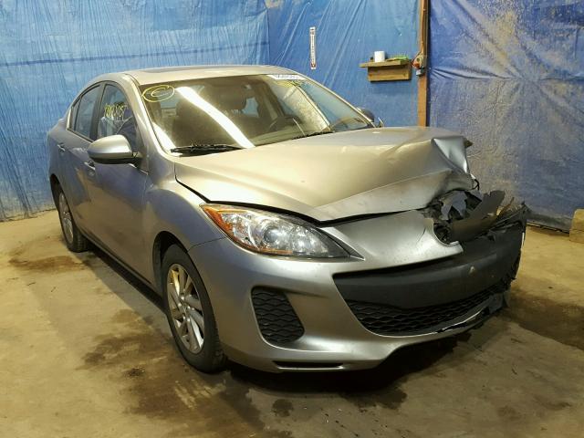 JM1BL1V84C1663056 - 2012 MAZDA 3 I GRAY photo 1