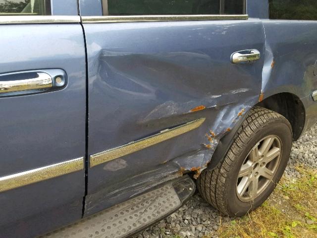 1A8HW58227F520608 - 2007 CHRYSLER ASPEN LIMI BLUE photo 9